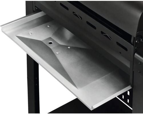 Enders San Diego Next 3 gasgrill, zwart, 3 branders, inclusief dekselthermometer, opbergplank, vetopvangbak, zijplank, warmhoudrek en grillrooster.