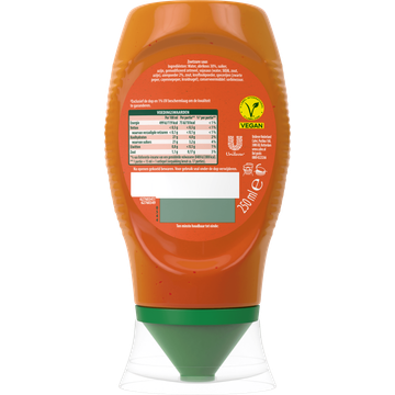 Calvé Knijpfles Zoetzuur Saus 250 ml