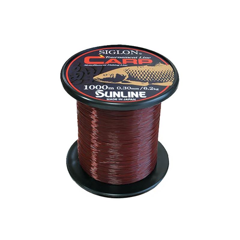 Nylon Sunline Siglon Carp Marron - 1000M