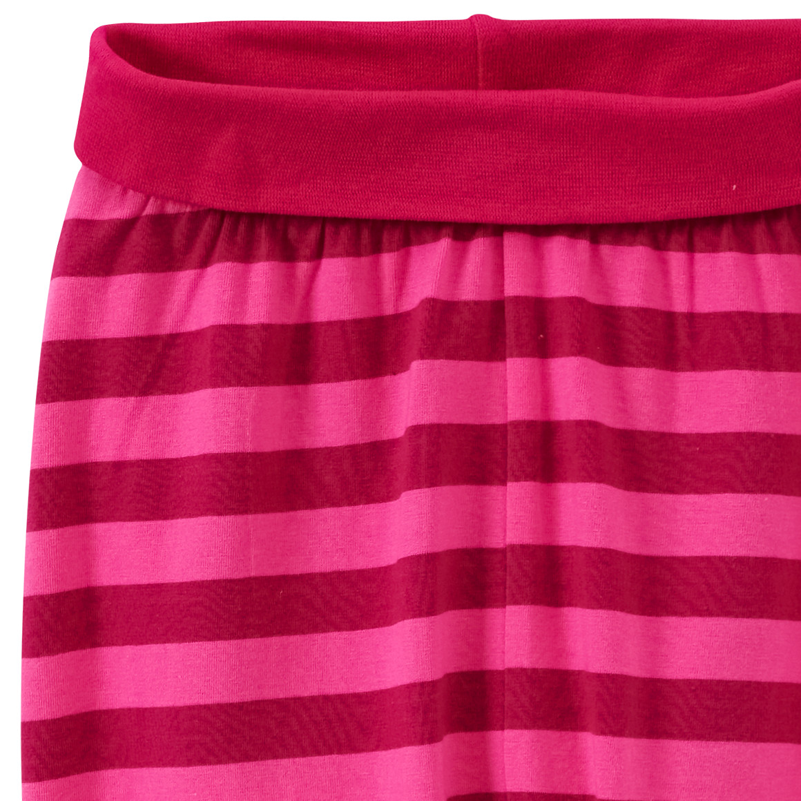 Topomini Baby Jogginghose mit Streifen pink / dunkelpink