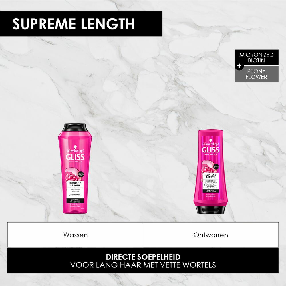 6x Gliss Supreme Length Conditioner200 ml