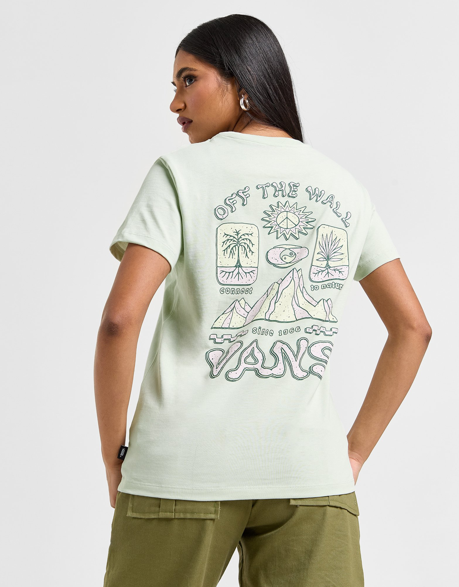 Vans T-shirt Connection Boyfriend Femme