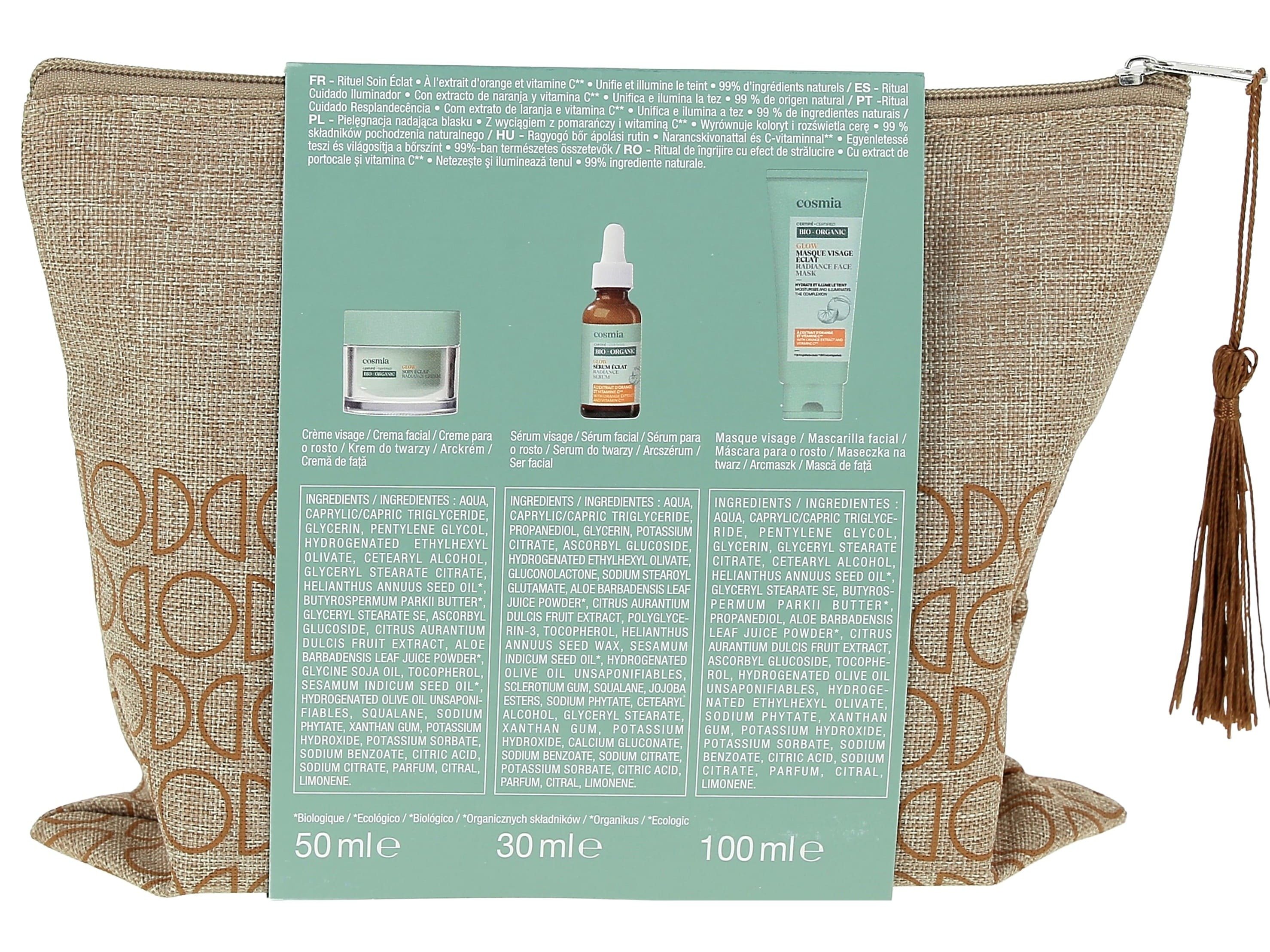 CONJUNTO COSMIA ROTINA COSMOS GLOW