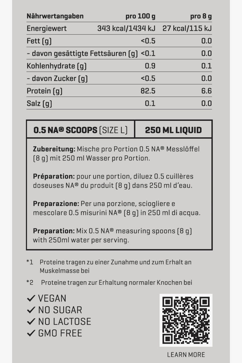 Nutriathletic NA® EAA BCAA Powder French Apple 300 g Getränkepulver