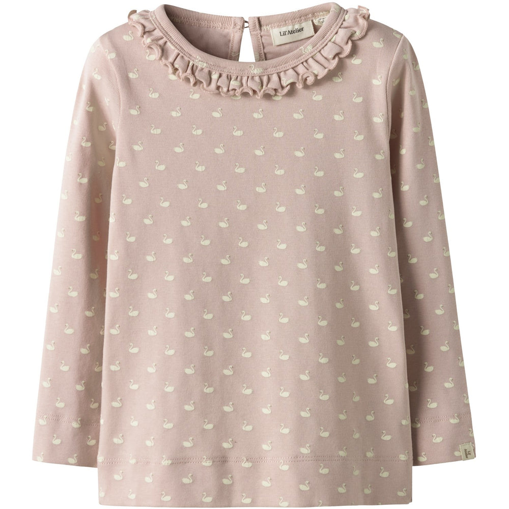 Køb Lil'Atelier Peach Whip Swans Gayo Slim Bluse