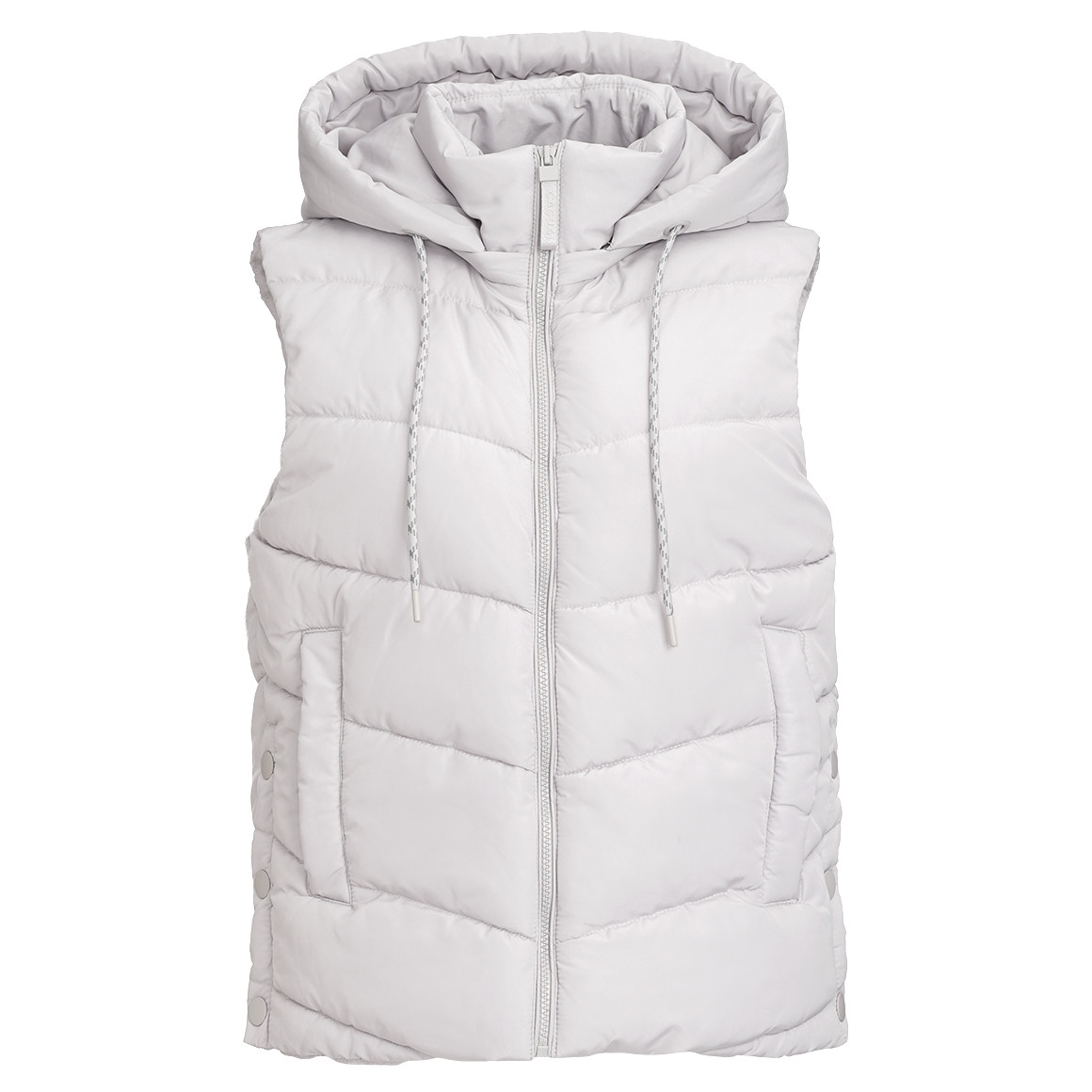 Gina Collection Damen Weste in Unifarben hellbeige