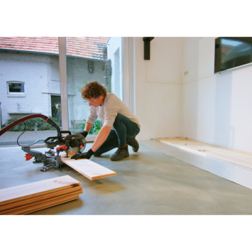 SKIL afkortzaag / verstekzaag 216mm met trekfunctie en laser 1310AA 1600W + snelklem