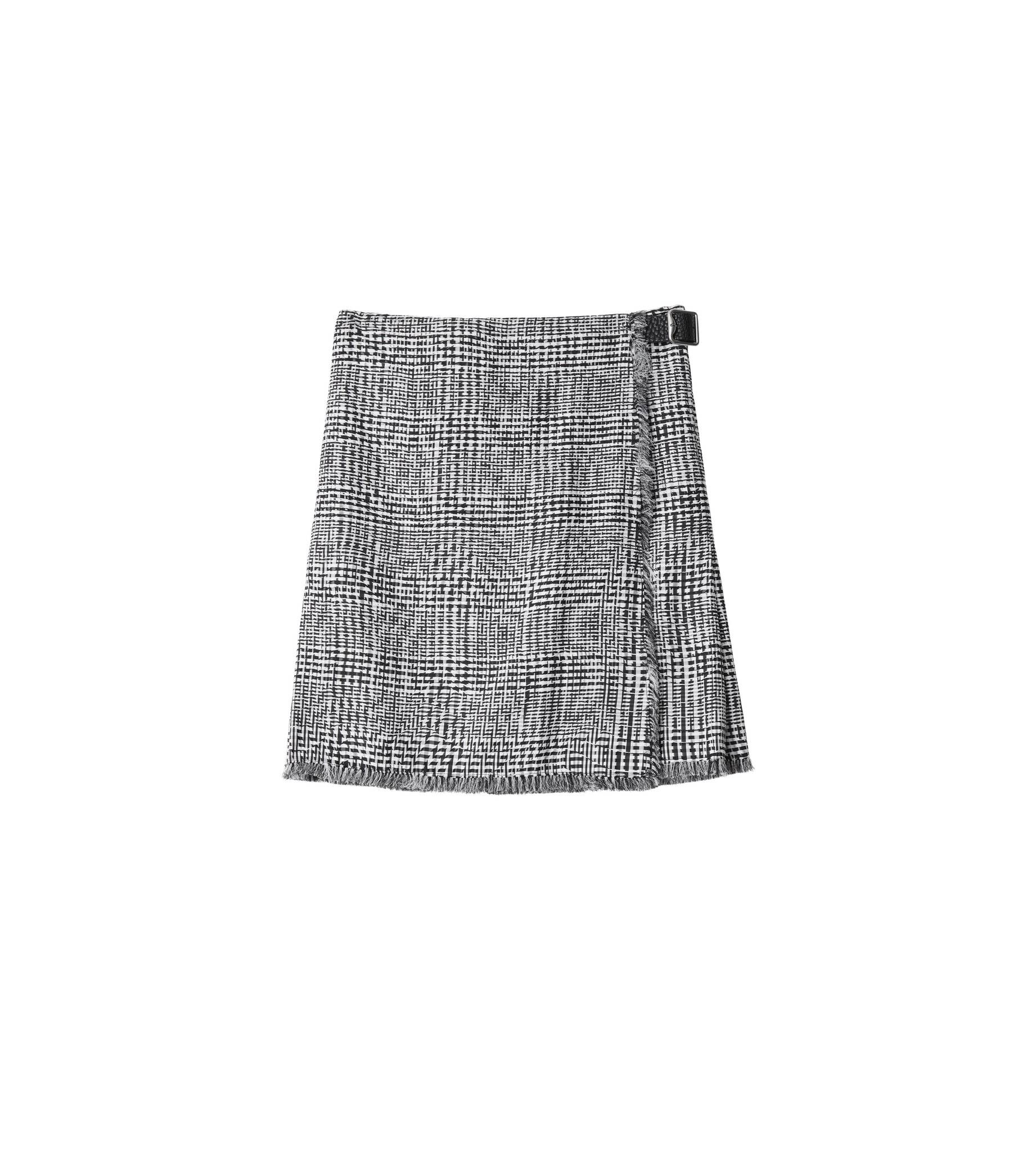 Burberry| Damen Rock mit verzerrtem Hahnentrittmuster