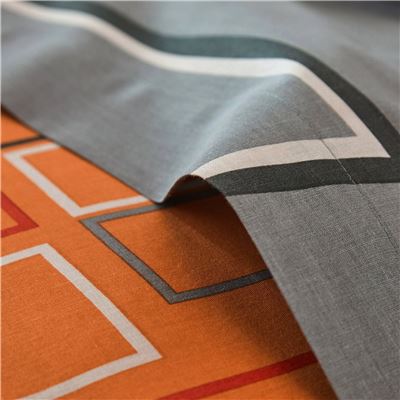 Linge de lit à carreaux - BECQUET CRÉATION