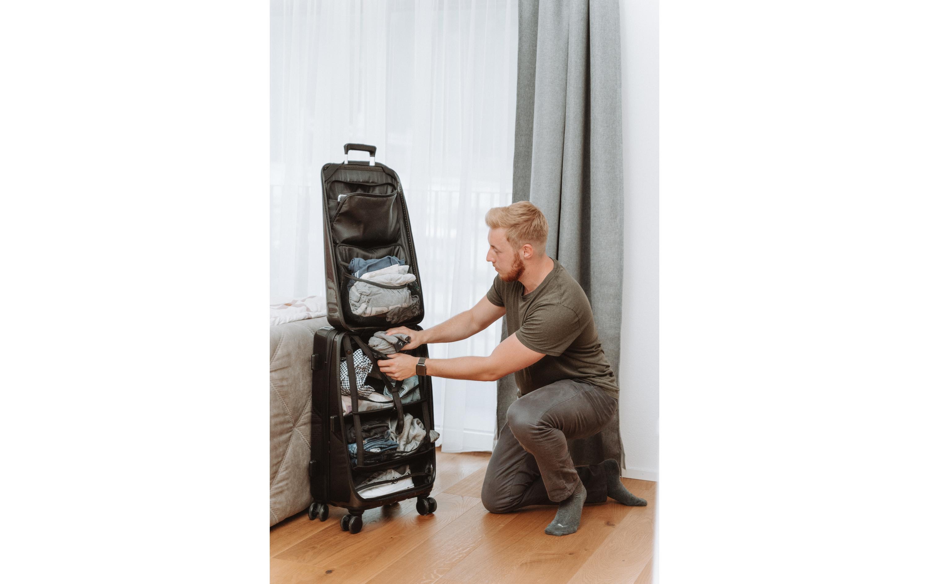 Stand-Up Koffer Large, 120 L, Grau<br>Simplify your travel