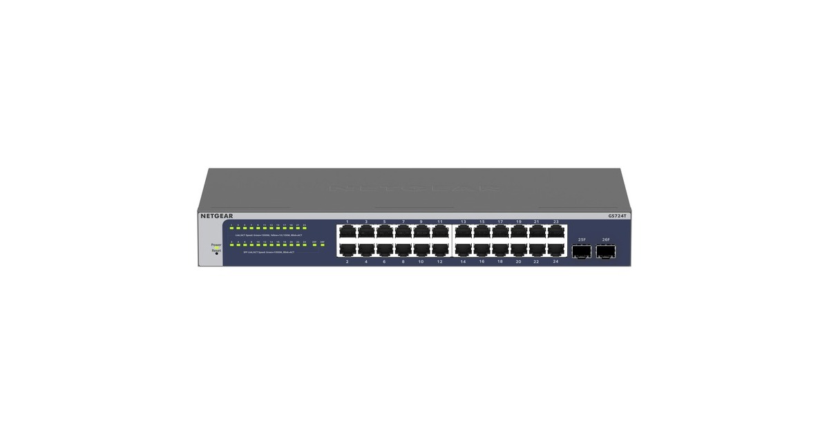 Netgear24-Port Gigabit Smart Switch (GS724Tv6)