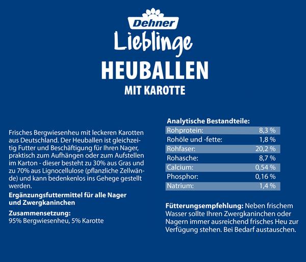 Dehner Lieblinge Heuballen Probierset, 4 x 400