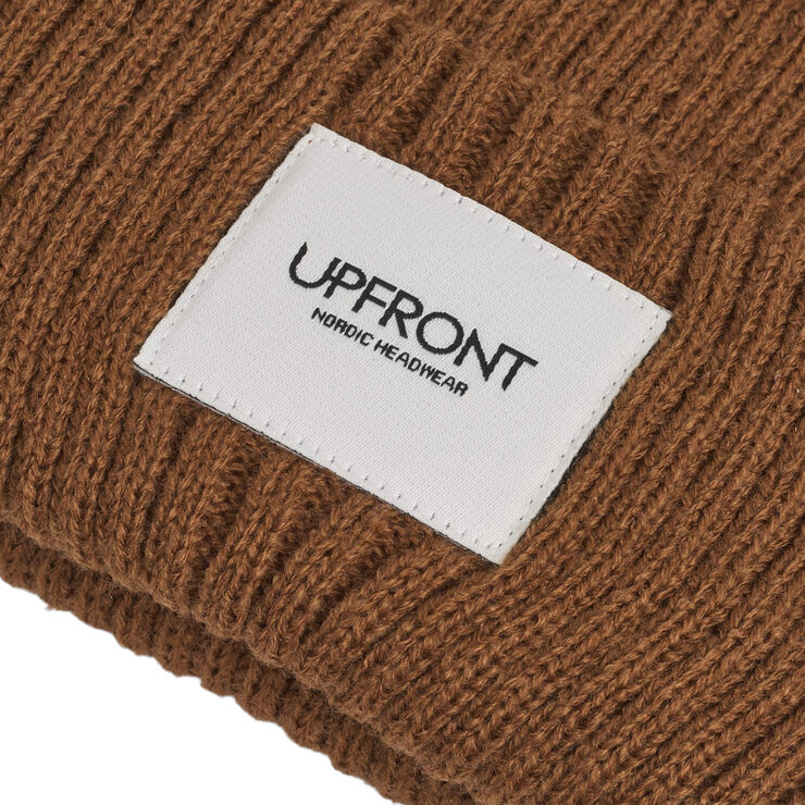 UPFRONT HAZE Fisherman Winter Beanie Rust