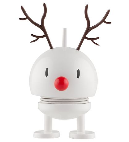 Hoptimist Baby Bumble Rentiere - Donner - 10 cm - Weiß