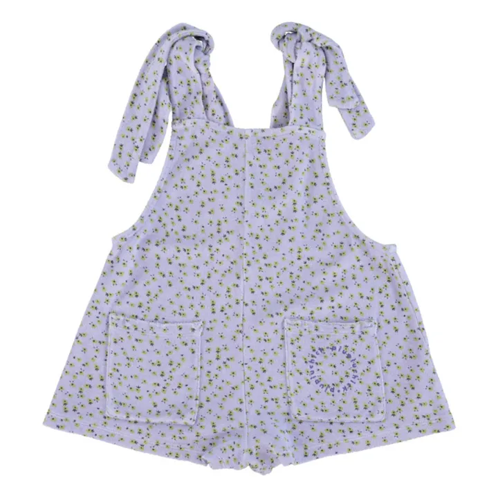 Piupiuchick Combishort Eponge Fleur Coton Bio | Lavande