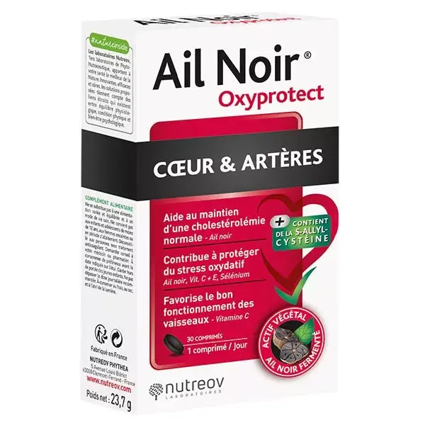 Nutreov Physcience Alho Negro Fermentado Oxyprotect 30 comprimidos