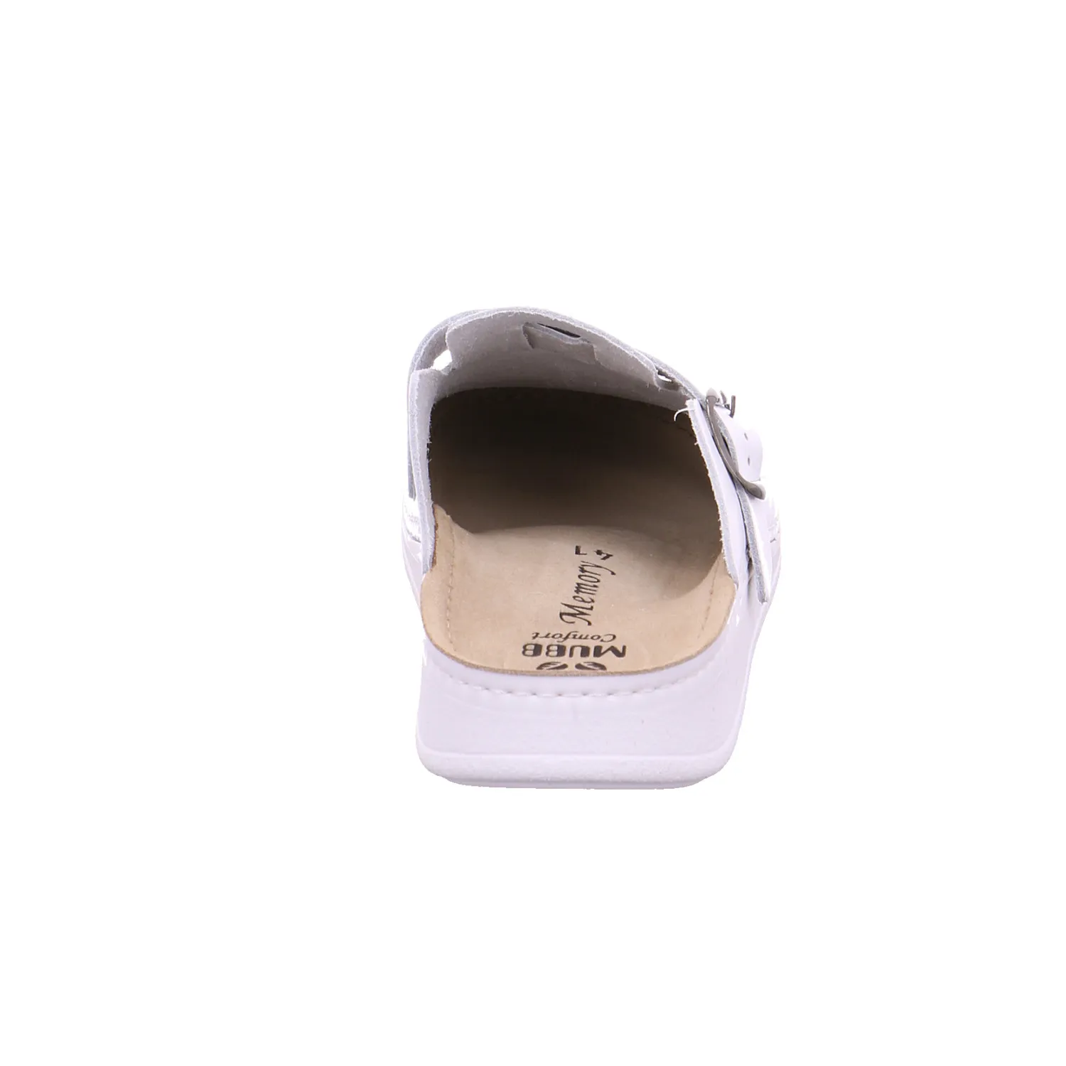 MUBB Hausschuhe Weiss Leder