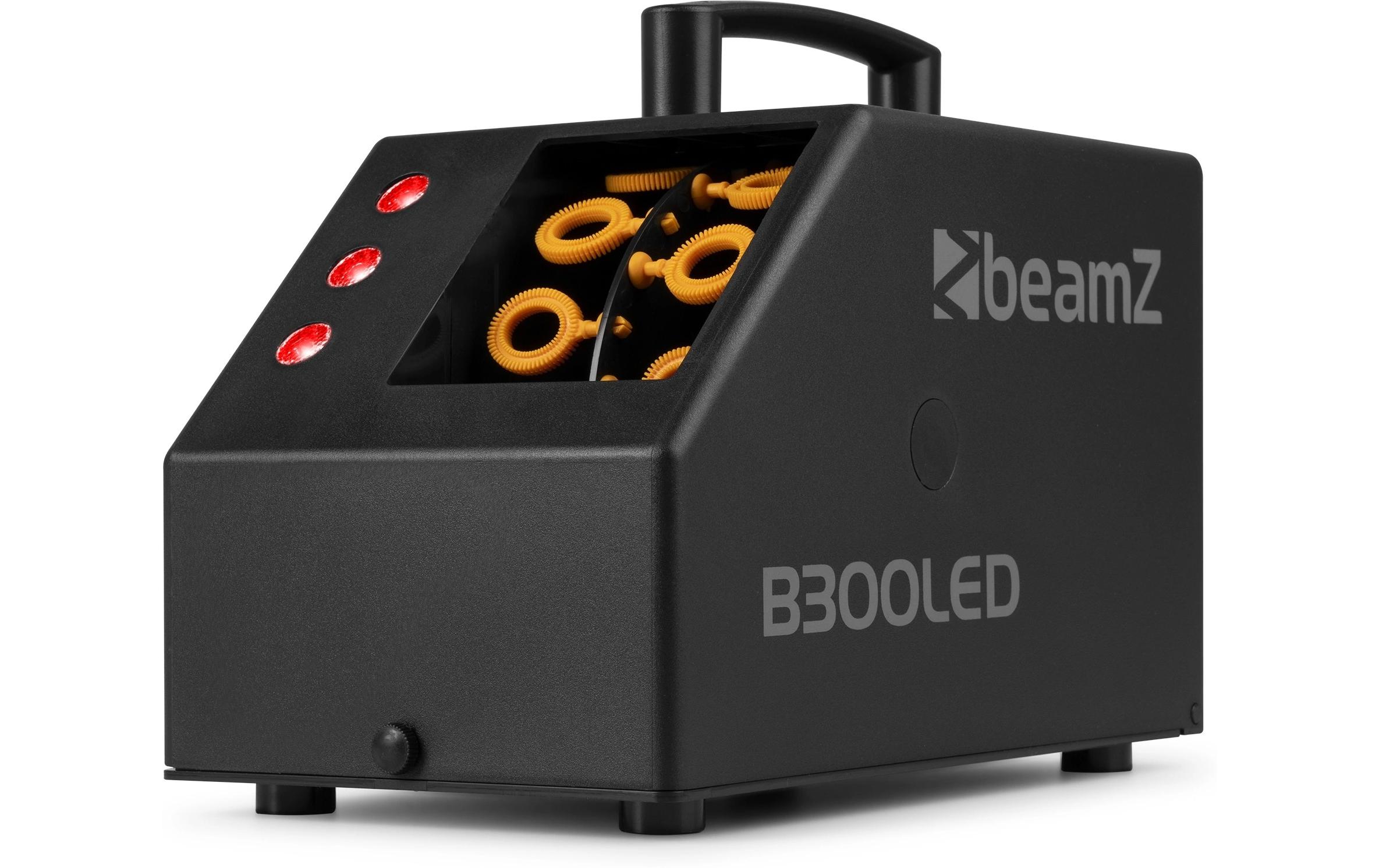 Seifenblasenmaschine B300 LEDSeifenblasenmaschine mit LED-Effekt und Fernbedienung