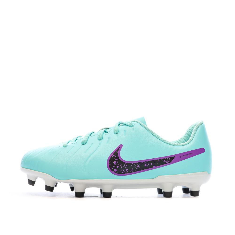 Nike Chaussures de Foot Vertes Junior Nike Legend 10 Club FG/MG