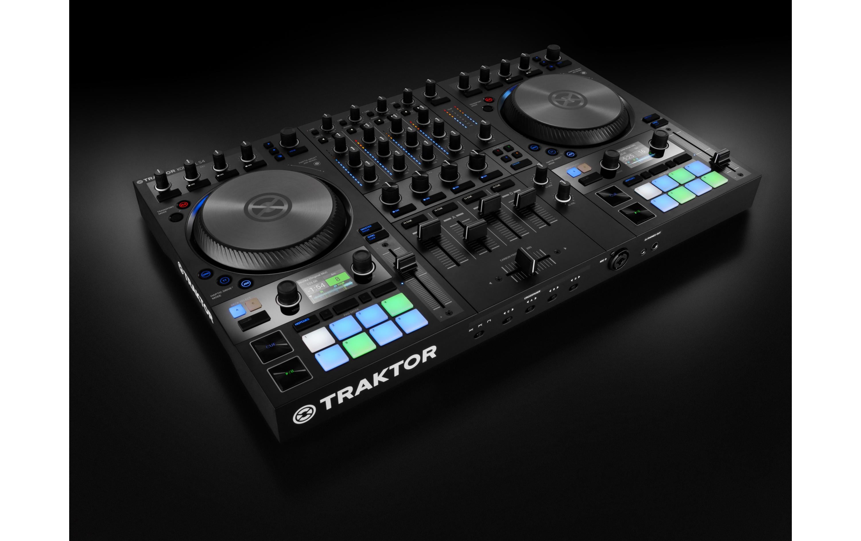 DJ-Controller Traktor Kontrol S4 MK3<br>4-Kanal DJ-System mit «Haptic Drive»