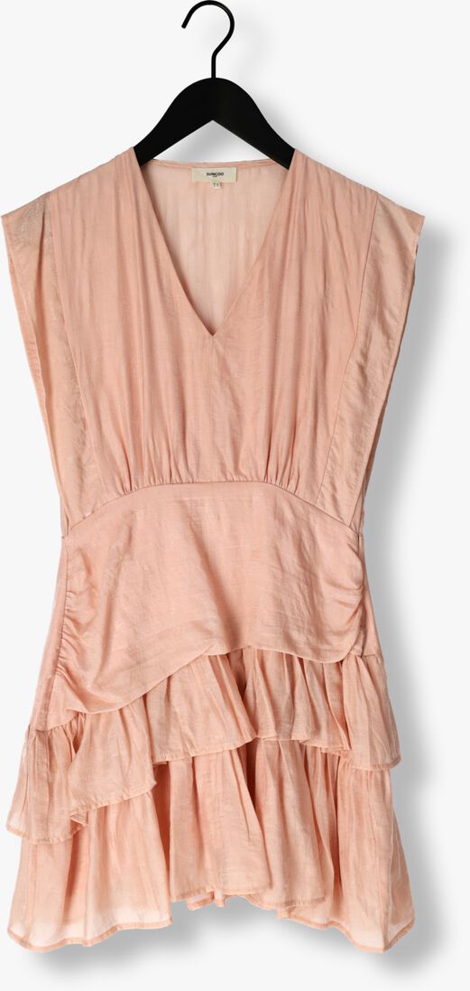lichtroze suncoo mini jurk cyana