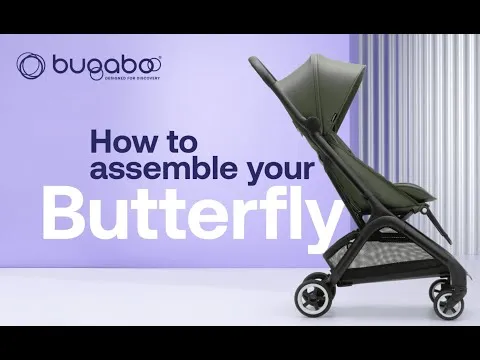 Bugaboo Poussette Butterfly - Noir