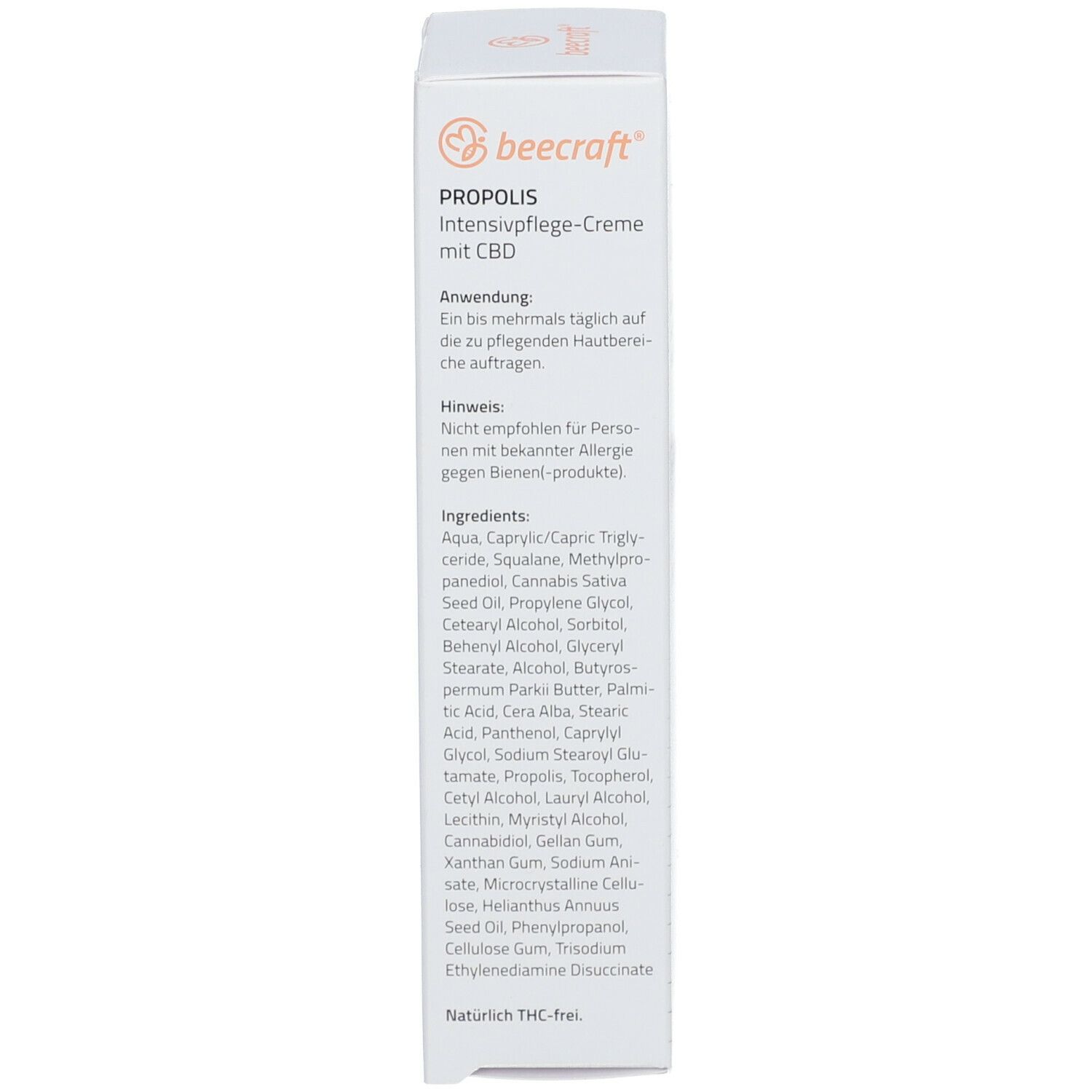 Beecraft® PROPOLIS Intensivpflege-Creme mit CBD