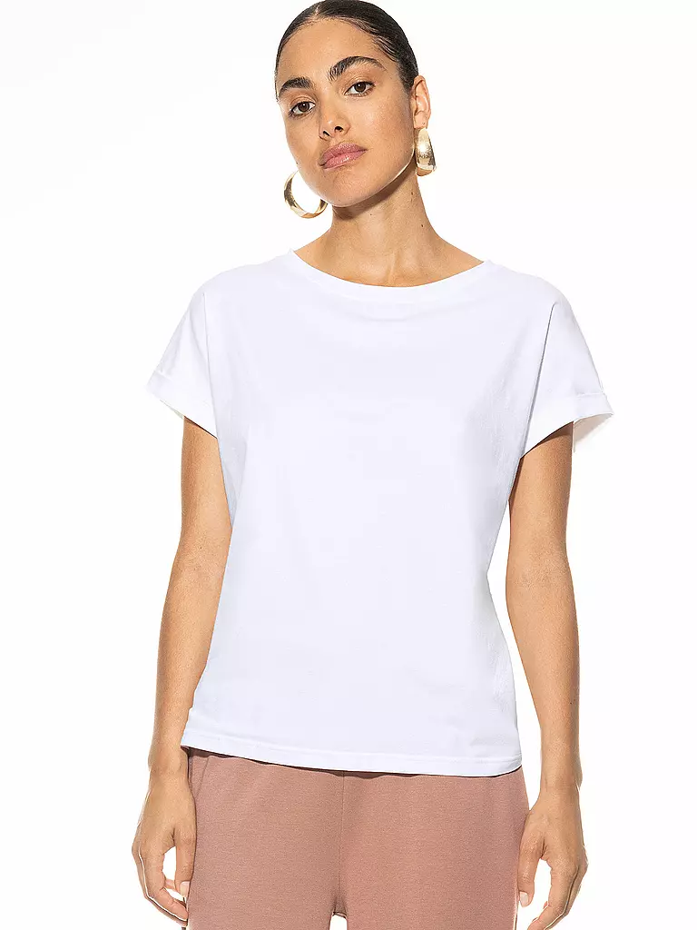MEY Loungewear T-Shirt TABITA weiss