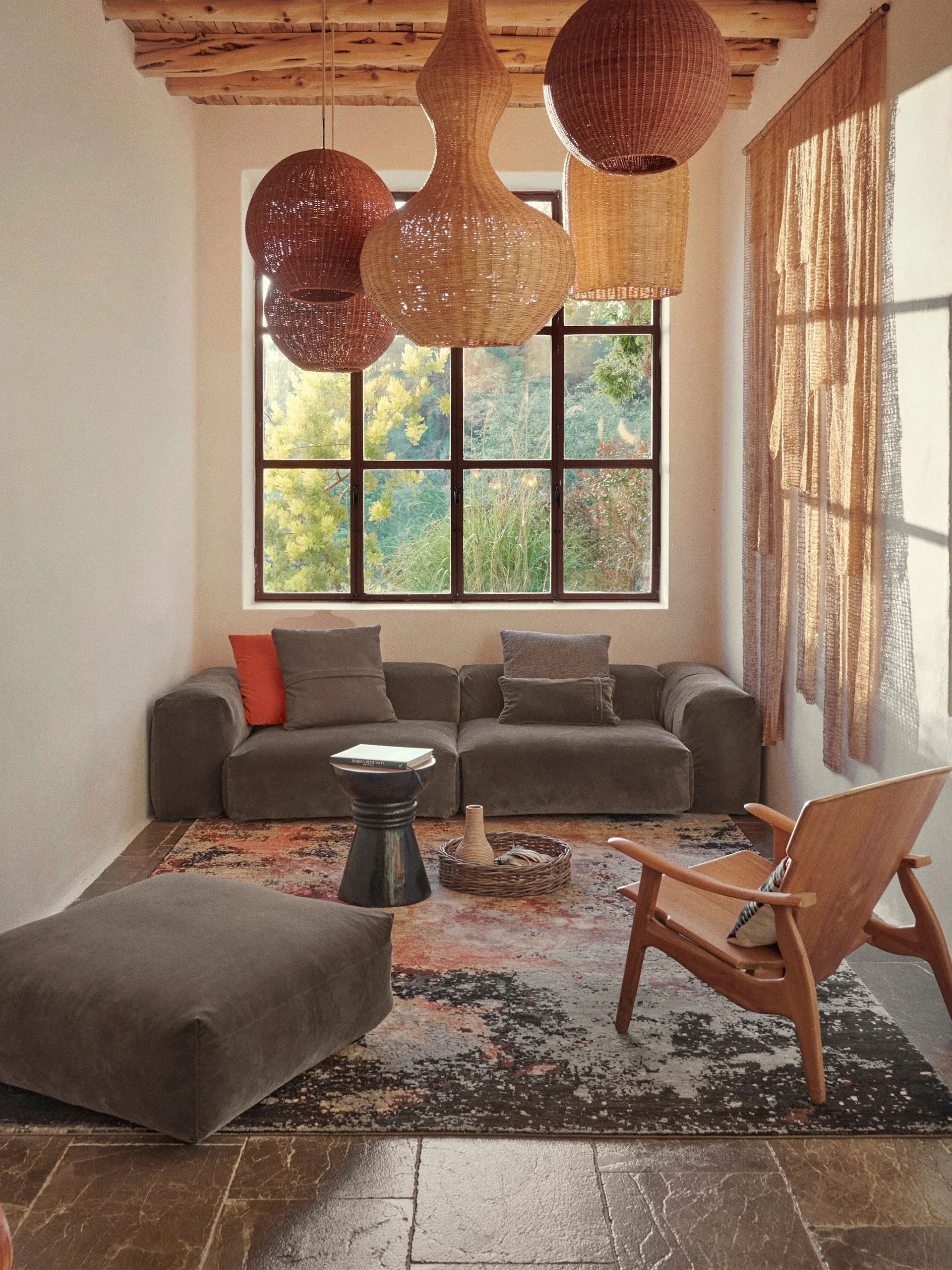 Groot fluwelen bankkussen Vetsak