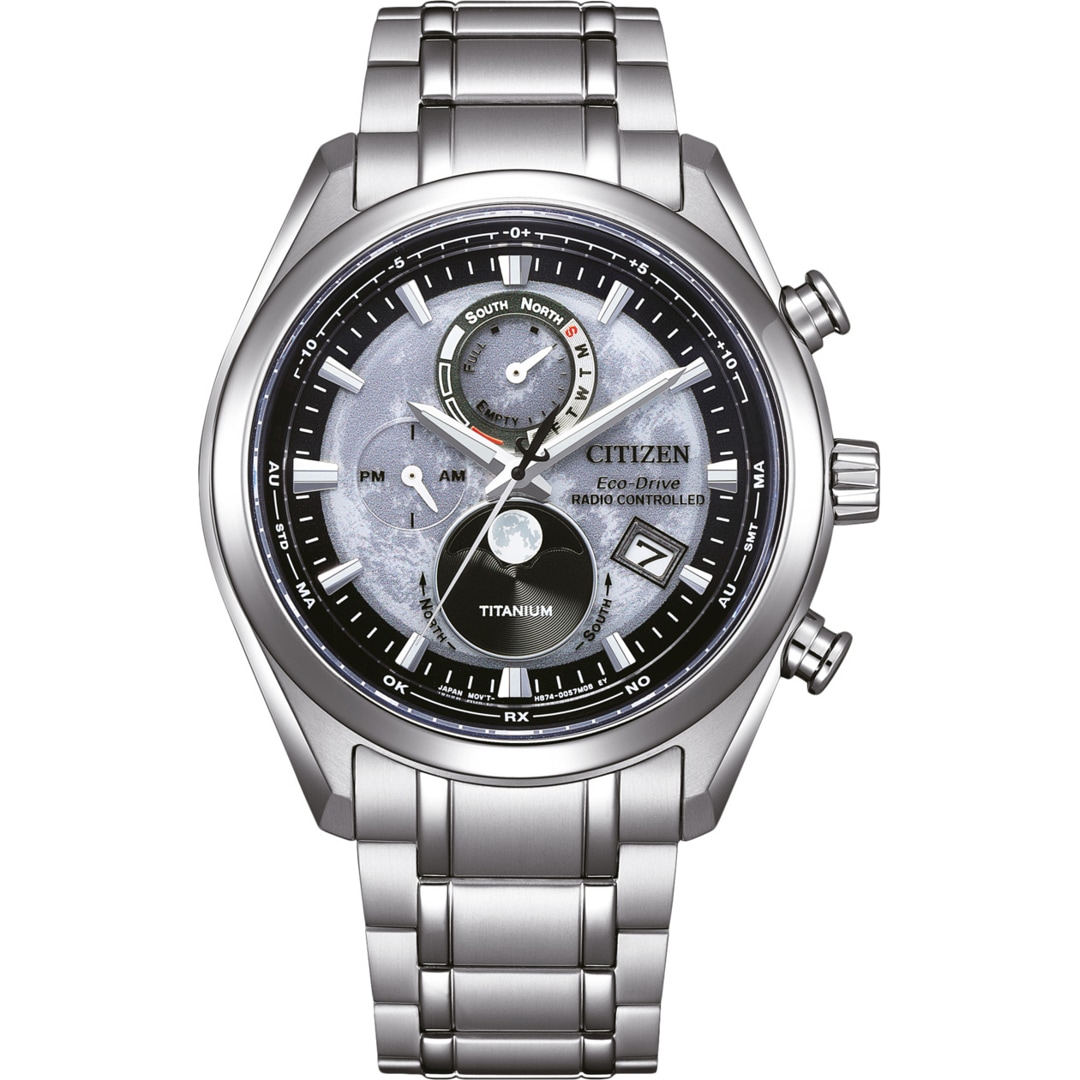 Citizen Tsuki-yomi A-T Eco-Drive Radio Controlled Moonphase
