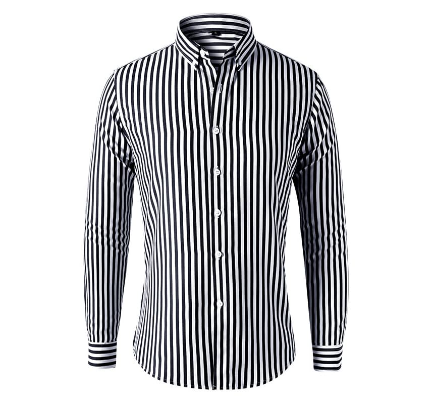 YIKES - Gestreept shirt met lange mouwen
