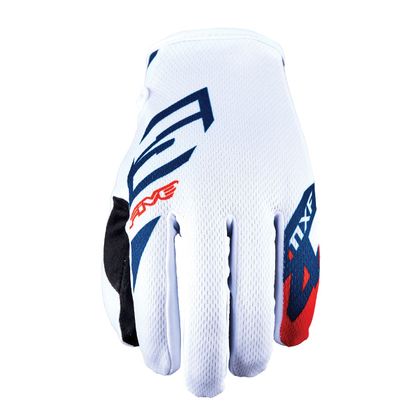 Gants cross Five MXF4 - SCRUB WHITE/RED 2023 - Blanc / Rouge