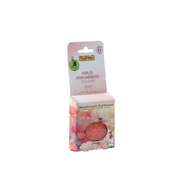 Lot de 4 sachets de parfum pour aspirateur odeur florale TopFilter