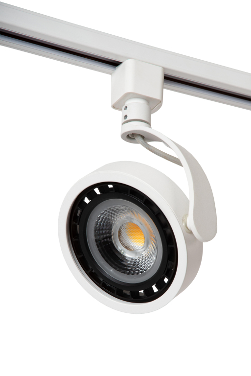 Lucide Track Dorian 1-fase railspot wit