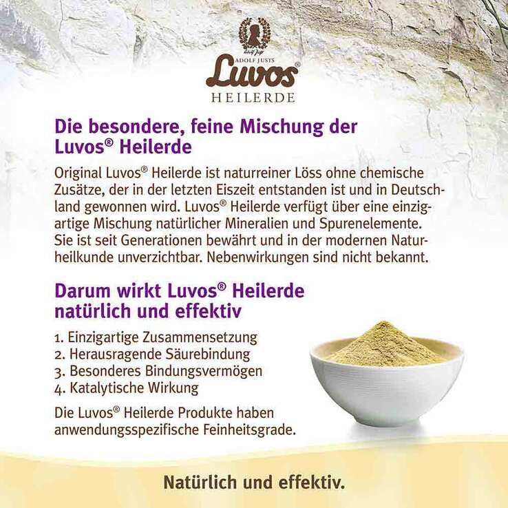 Luvos® Heilerde mikrofein Kapseln, 100 St
