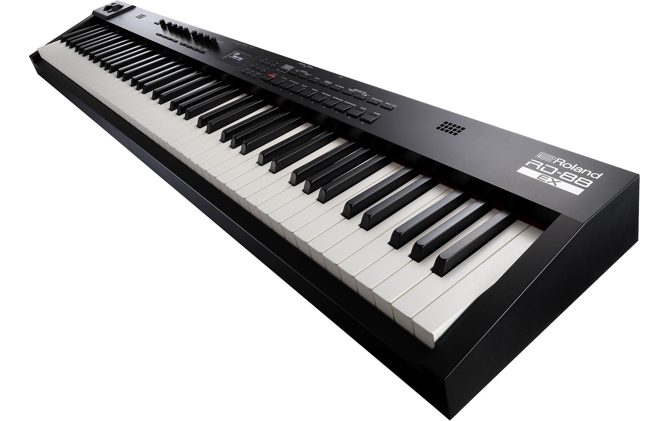 Stage Piano RD-88 EX<br>Stage Piano mit 88 gewichteten Tasten