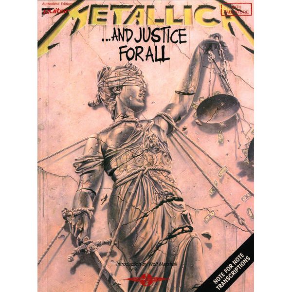 Cherry Lane Music Company Metallica and Justice for All