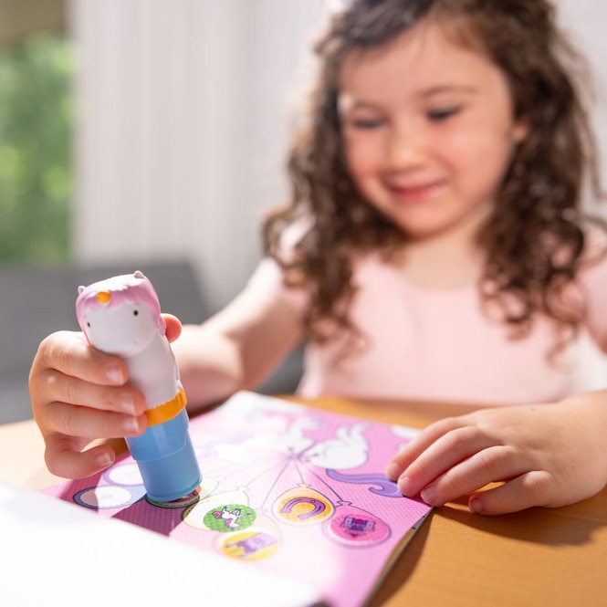 Sticker WOW!™ - Stickerstempel - Einhorn - 300 Sticker