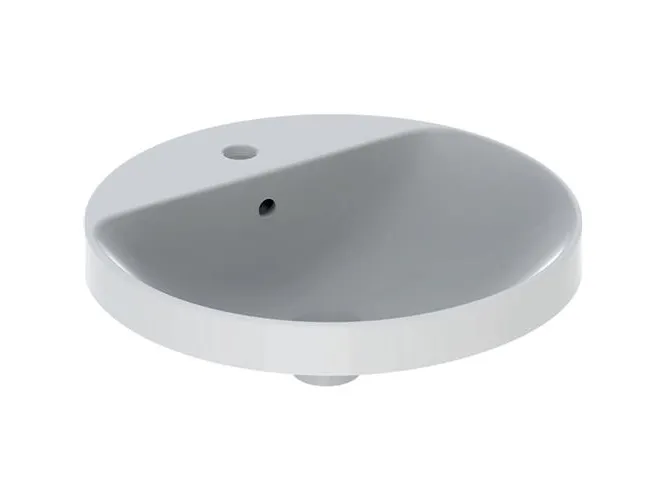 variform vask t/indb. rund 48cm, hvid