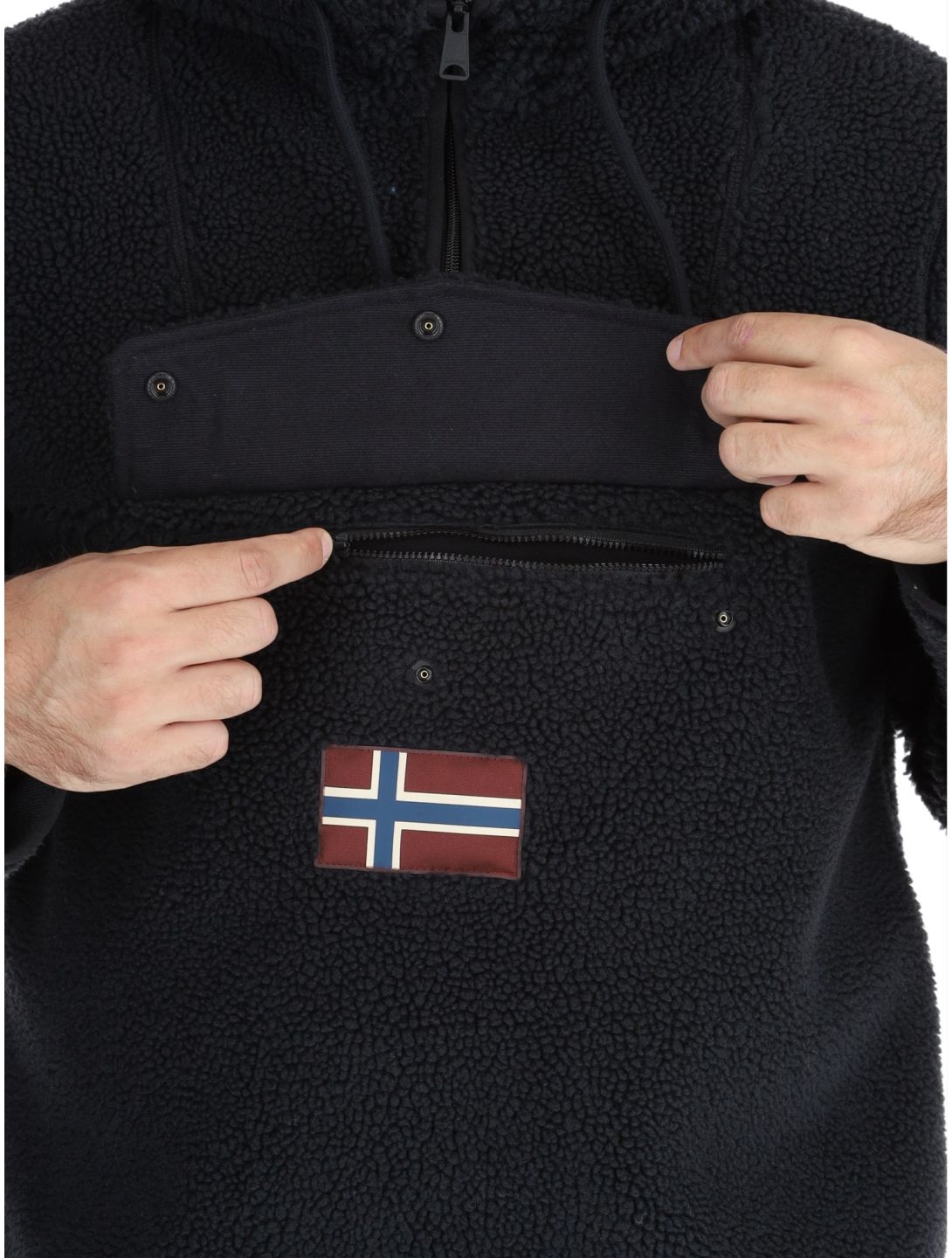 T-Burgee Curly trui heren