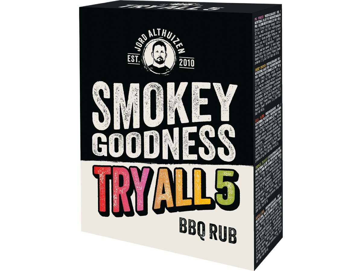 Smokey Goodness Try All 5 barbecue rubs