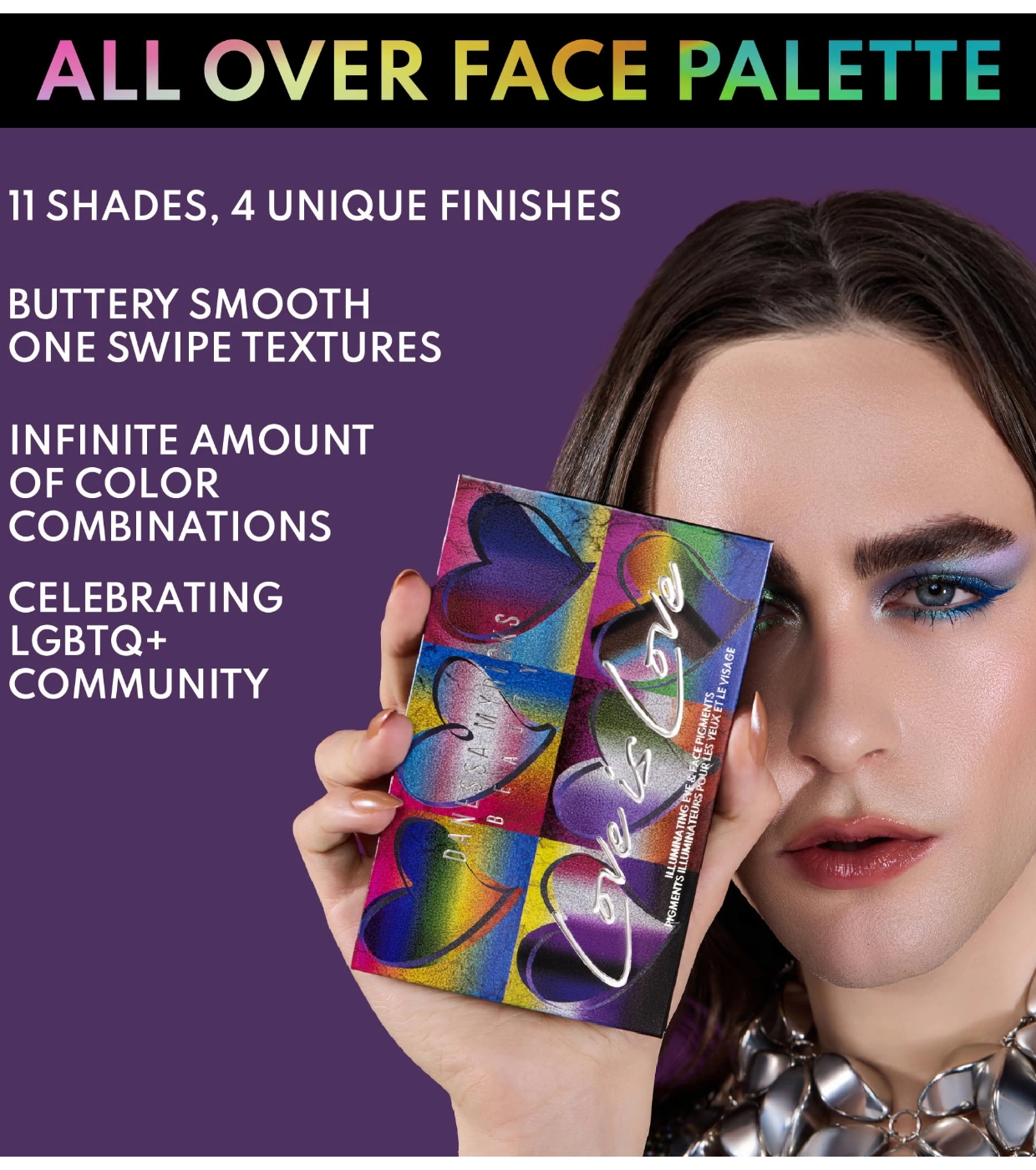 Danessa Myricks Beauty - Paleta de Rosto Love is Love