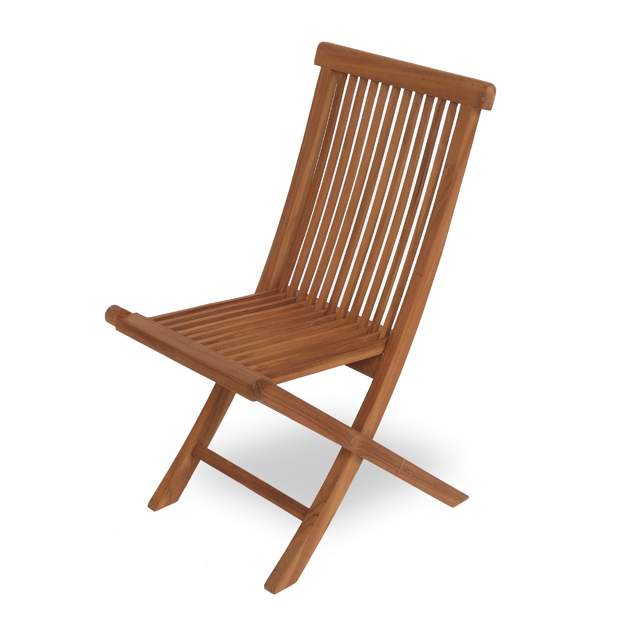 Gartenstuhl 'Arte' aus Teakholz, natur, B 52 cm, H 89 cm, L 47 cm günstig bestellen