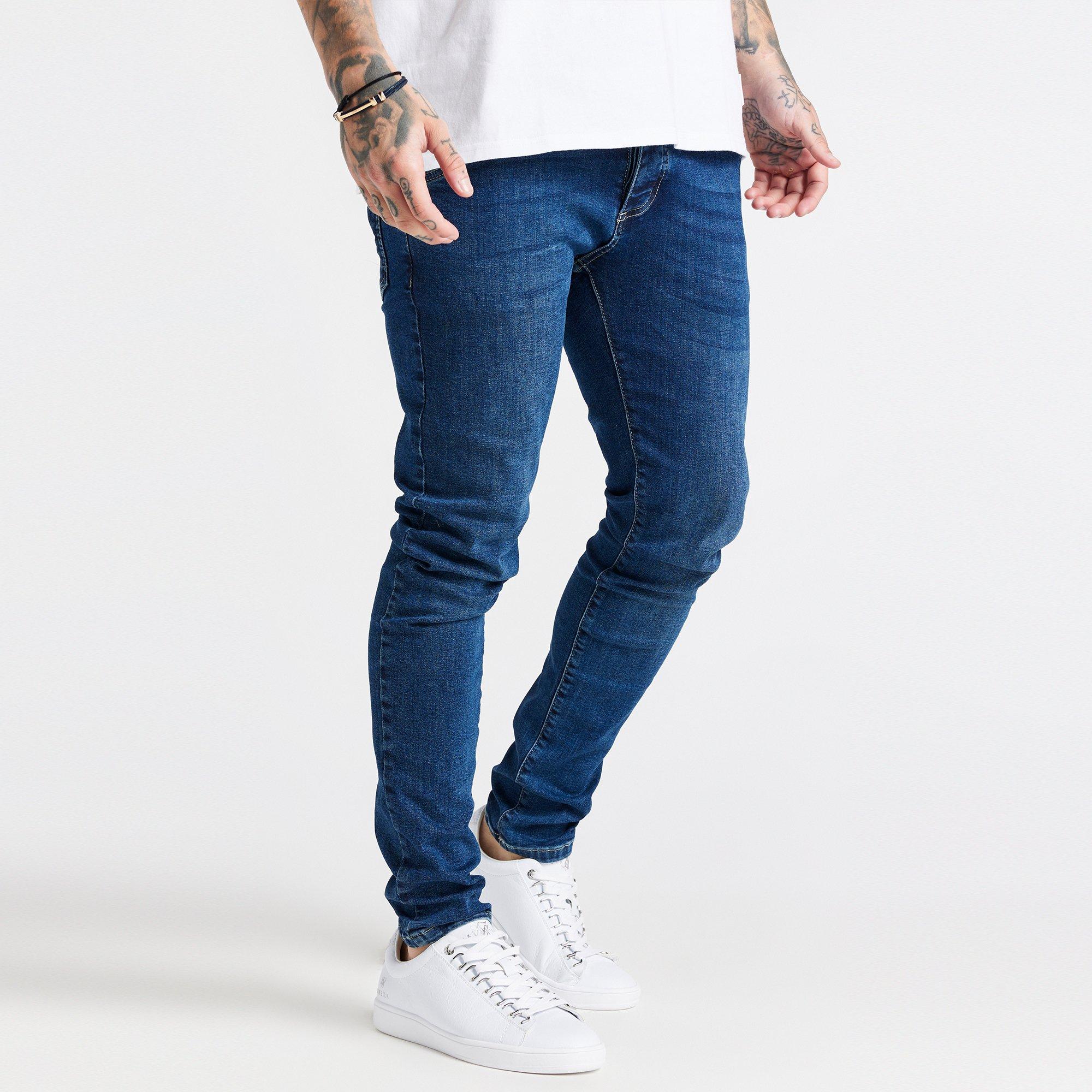 SikSilk Slim Jeans Mens