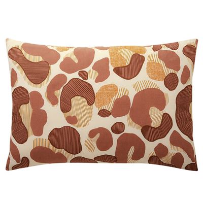 Linge de lit motif léopard stylisé - BECQUET CRÉATION