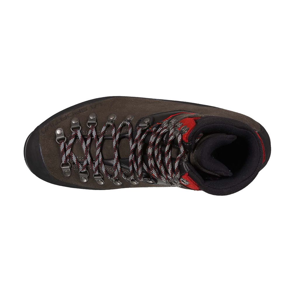 La Sportiva KARAKORUM EVO GTX - Chaussures d'alpinisme Homme anthracite/red
