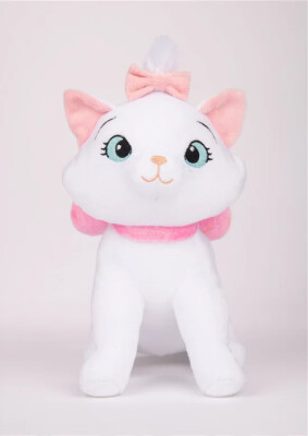 Disney Bamse Med Lyd - Marie - Aristocats - Siddende - 20 CM