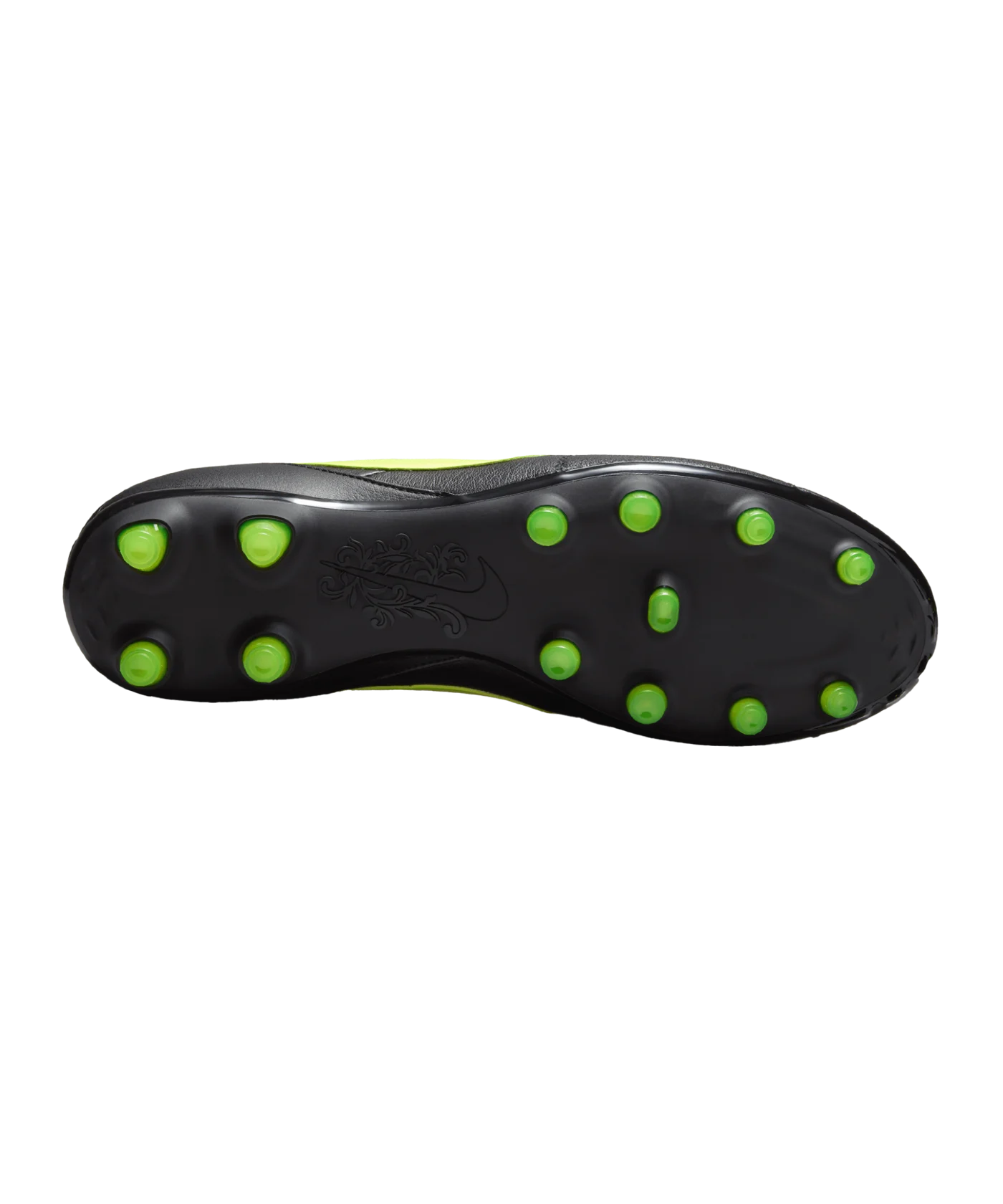 Nike X 11teamsports Premier III Leather FG Schwarz Gelb Grün F008