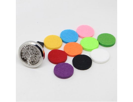 ZEN AROME - Diffuseur d'huiles essentielles pour voiture en inox clip'ar...