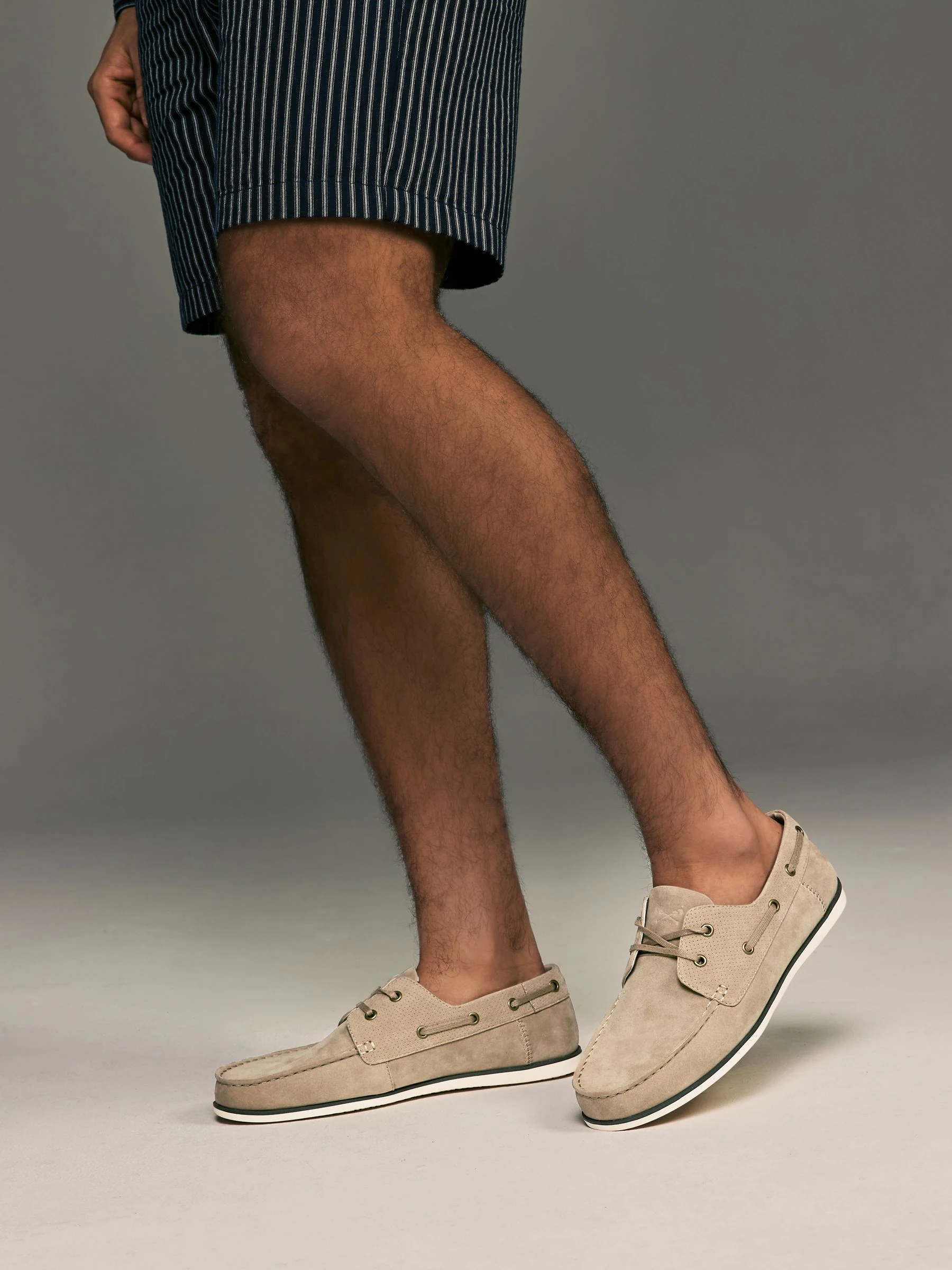 Krijtwit - Bootschoenen